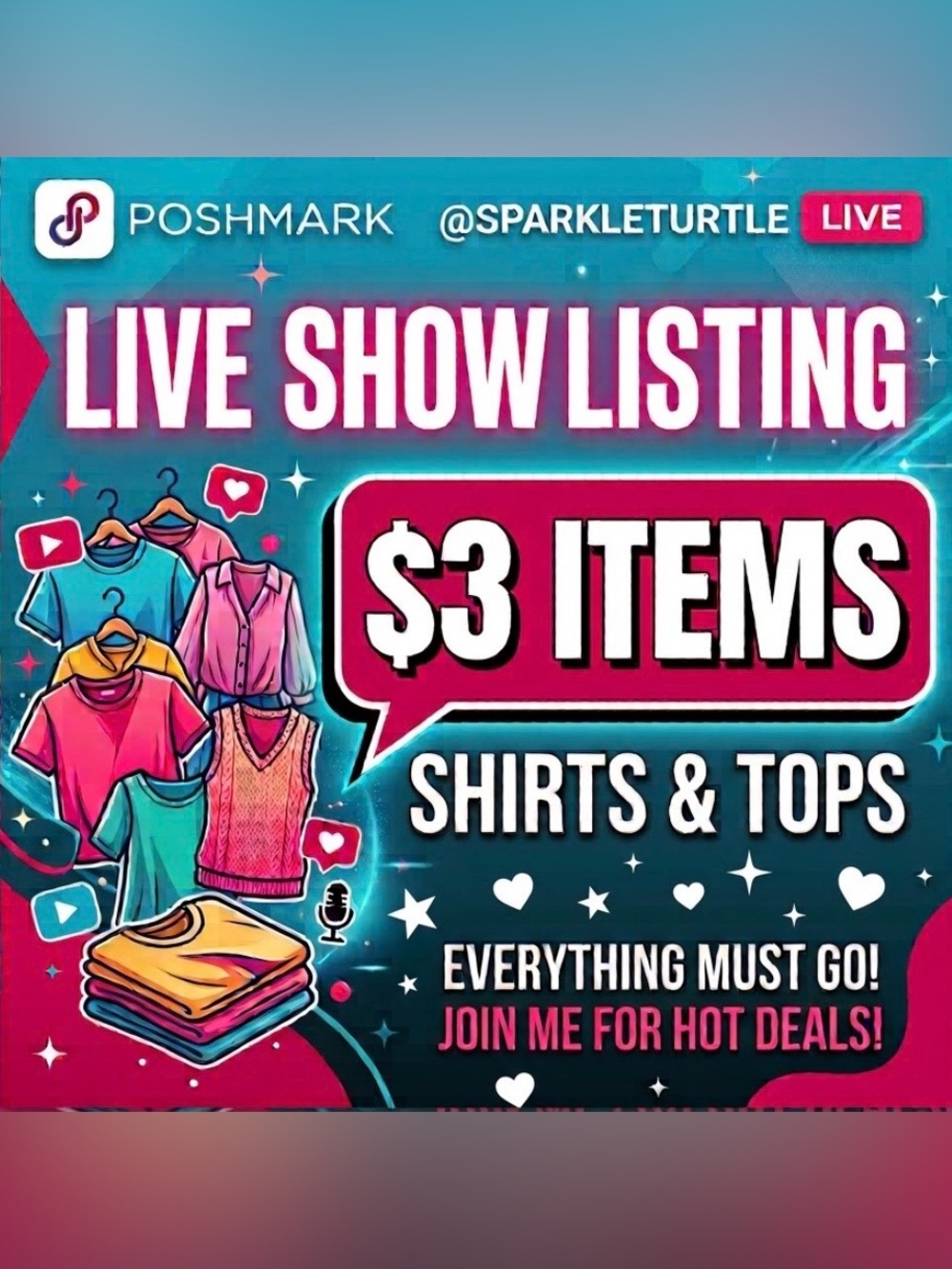 Live $3 Listing 001 - 050